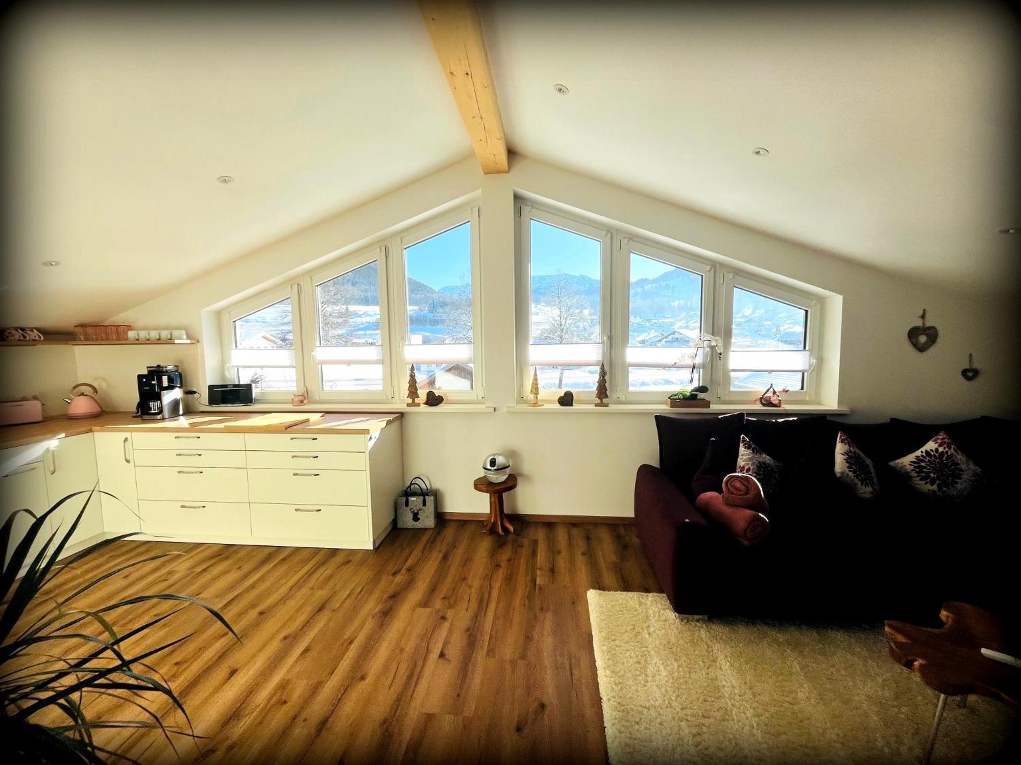 2023 NEU erbaute Ferienwohnung Lory mit Schlossblick in ruhiger Lage Halblech Exterior foto